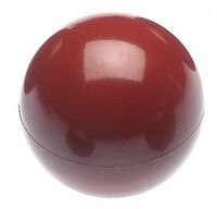 ball-style plastic red knob